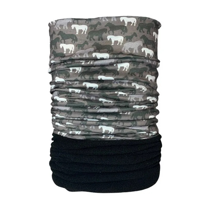 Platinum Multifunctional Half Fleece Head/Neck Band - Black