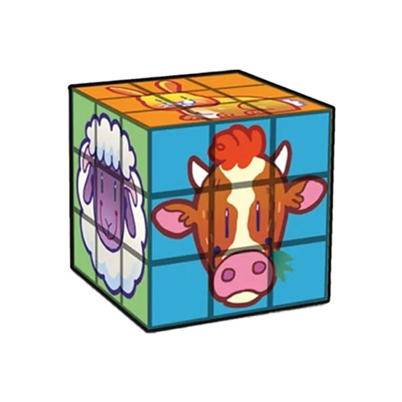 Playwrite Farm Puzzle Cube
