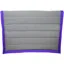 PolyPads Classic Single Saddlepad - Grey/Purple
