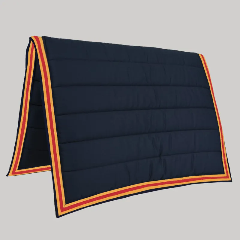 PolyPads Classic Single Saddlepad - Navy/Newmarket