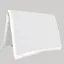 PolyPads Classic Single Saddlepad - White