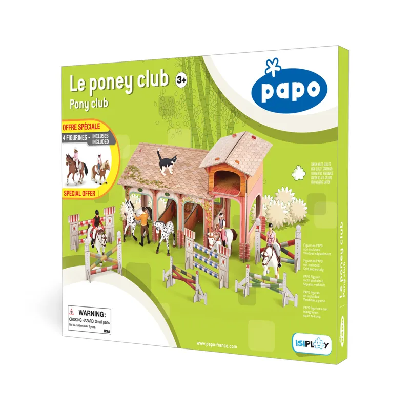 Papo Pony Club Toy Gift Set