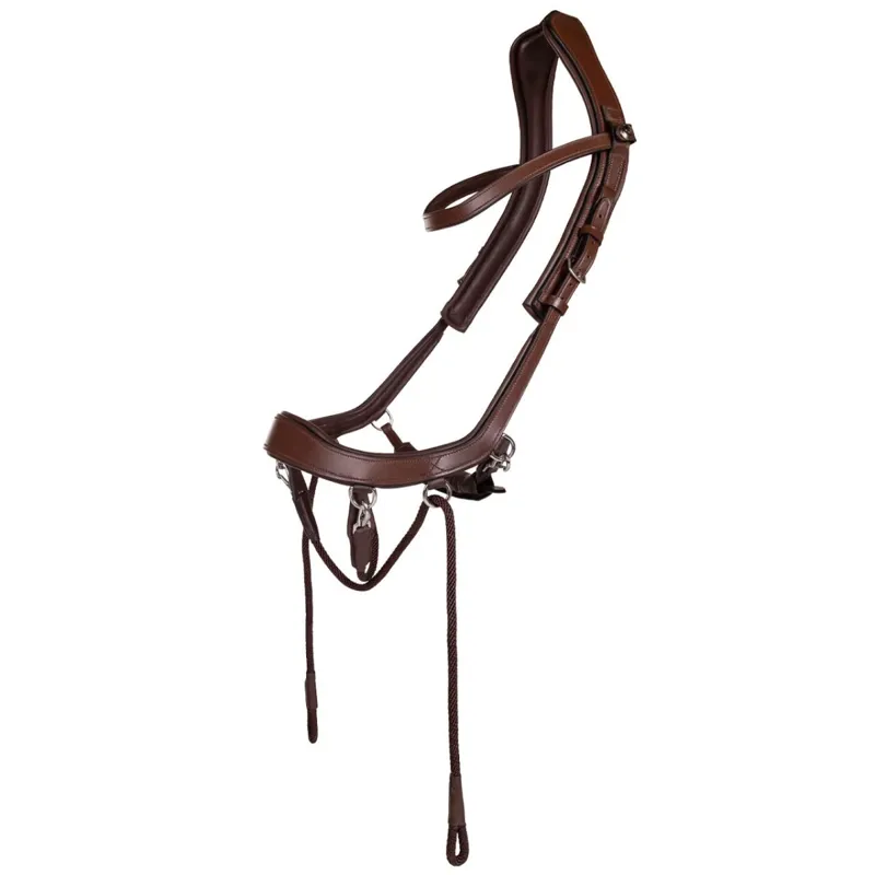 PresTEQ FaySport Anatomic Bitless Bridle - Brown-1