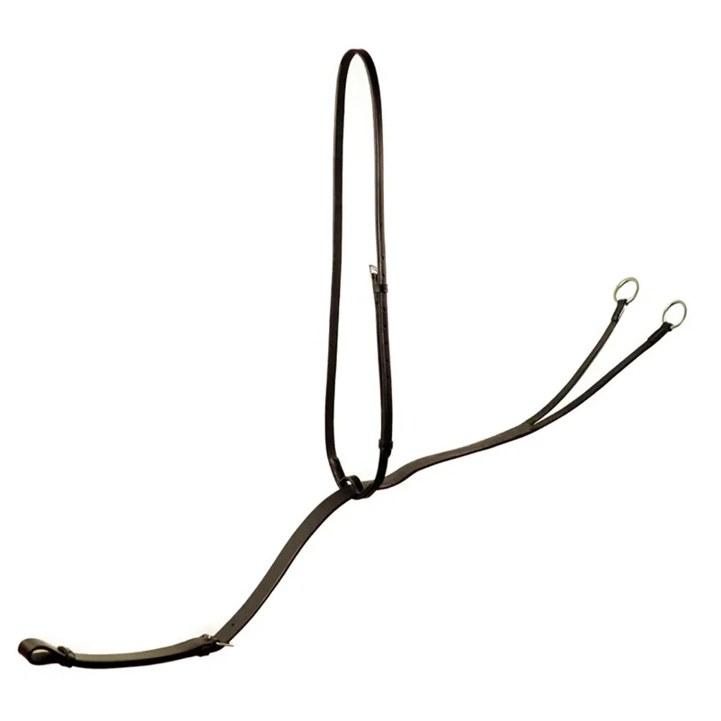Dever Platinum Raised Running Martingale - Brown
