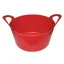 ProStable Flexi Feed Skip 12lt Bucket - Red