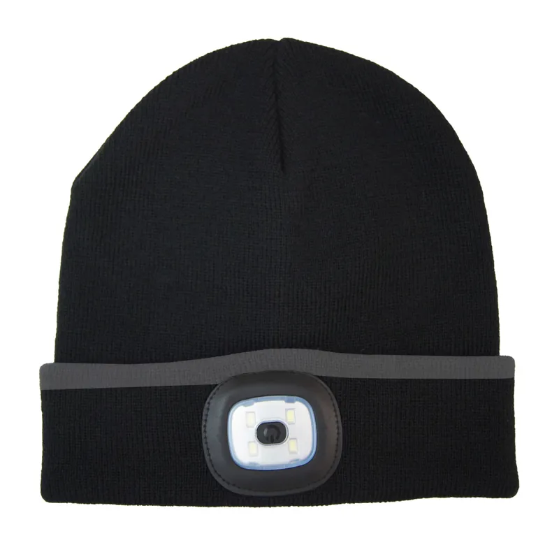 Pro Climate Vision LED Adults Beanie Hat - Black