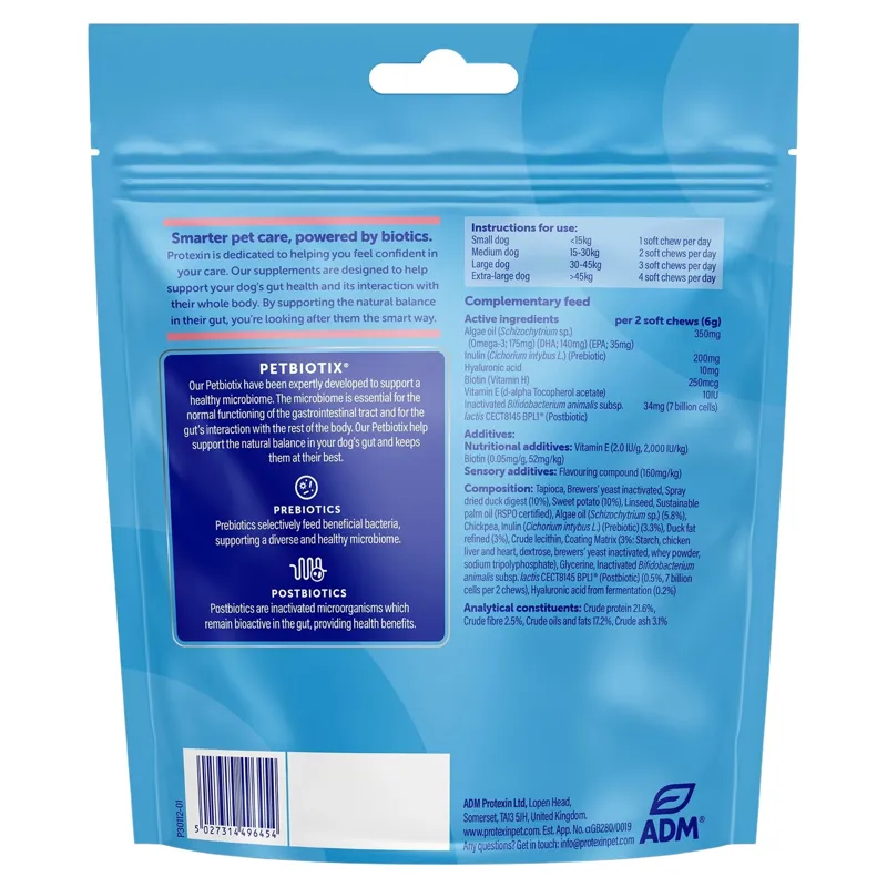 Protexin Daily Care GUT+ Dog Supplement - Skin and Coat -1