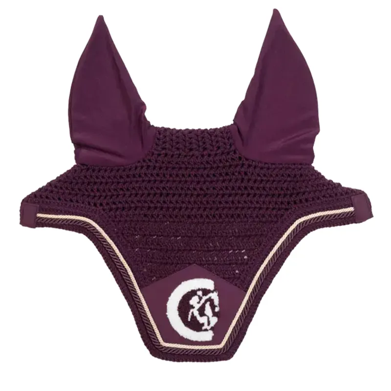 Kentucky Wellington 3D Logo Rope Fly Veil - Purple-1