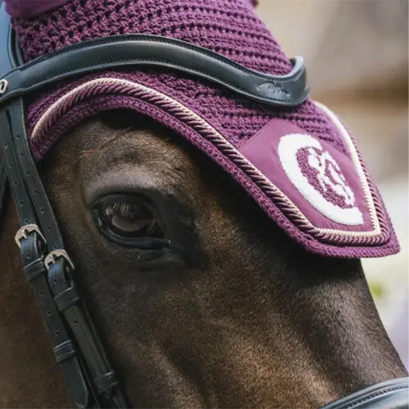 Kentucky Wellington 3D Logo Rope Fly Veil - Purple-2