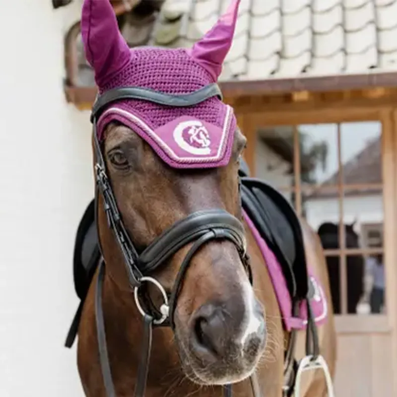 Kentucky Wellington 3D Logo Rope Fly Veil - Purple