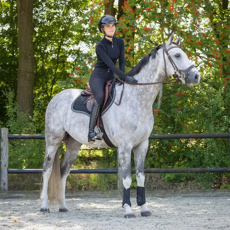 QHP Air Mesh All Purpose Girth - Black-4