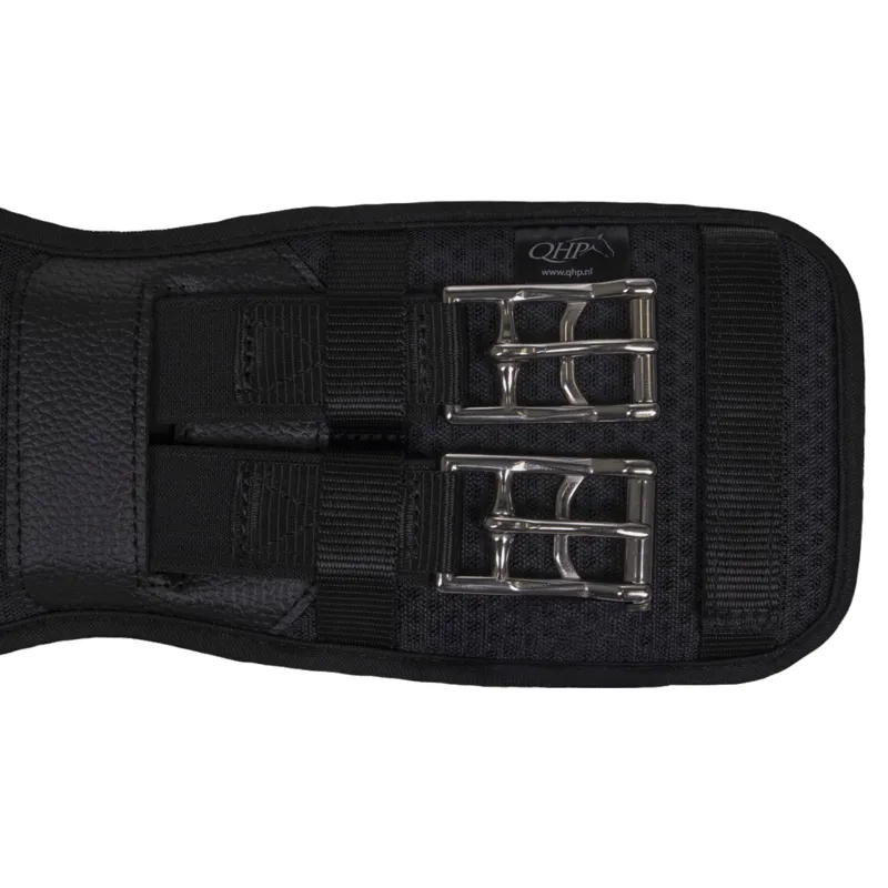 QHP Air Mesh Dressage Girth - Black-3