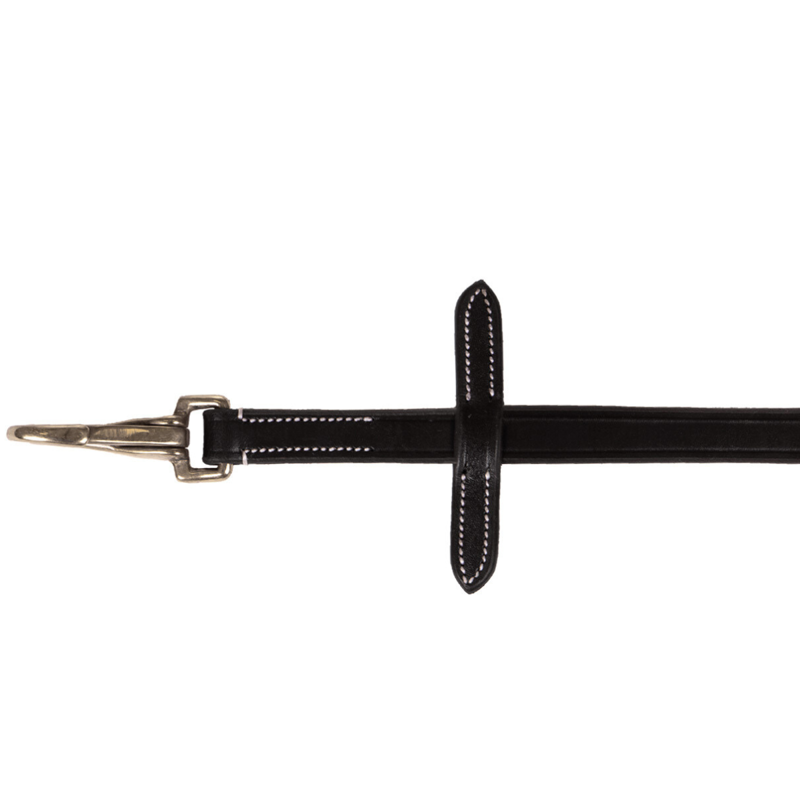 QHP Bitless Anatomical Bridle with Reins - Black-3