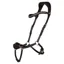 QHP Anatomical Bitless Bridle with Reins - Black
