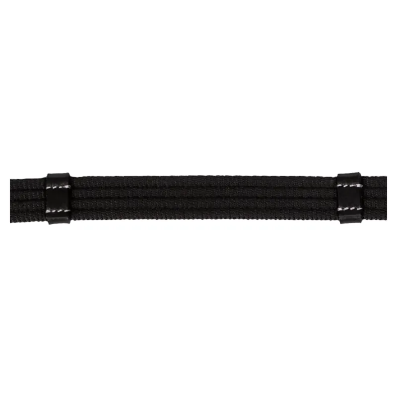 QHP Anatomical Bitless Bridle with Reins - Black-6