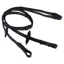 QHP Anti-Slip Continental Web Reins - Black