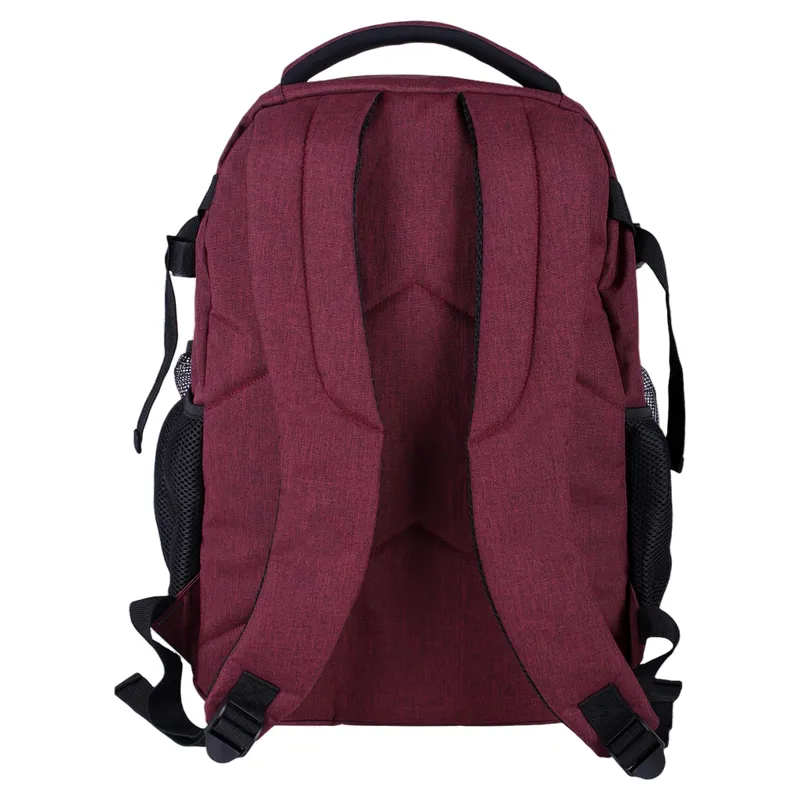 QHP Rider/Grooms Backpack - Burgundy-2