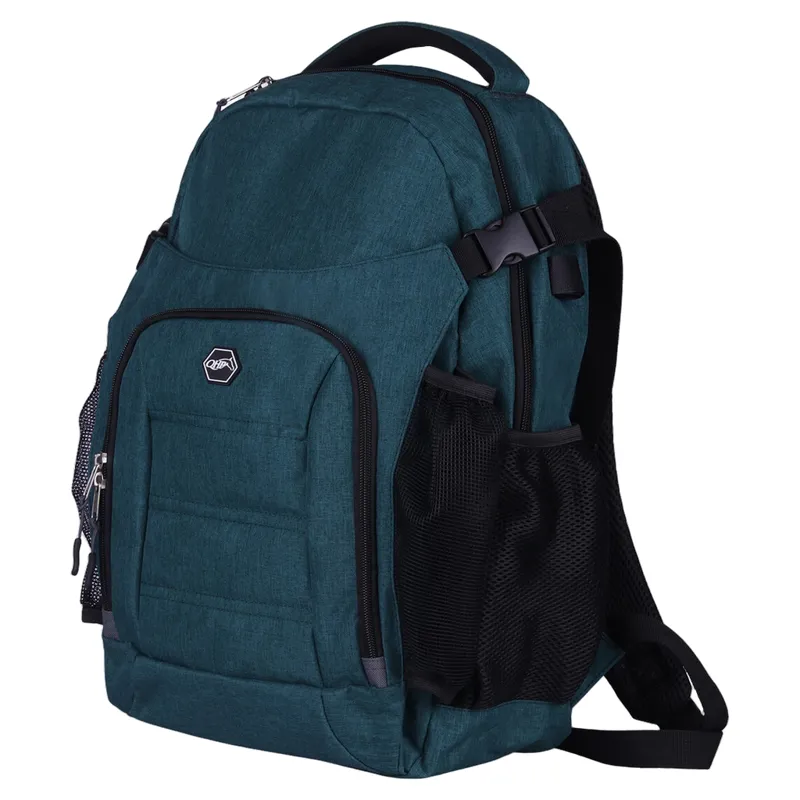 QHP Rider/Grooms Backpack - Dark Green-3
