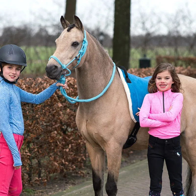 QHP Bareback Pad - Sky-1