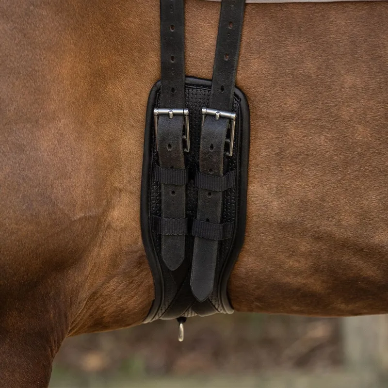 QHP Basic Pro Dressage Girth - Black-5