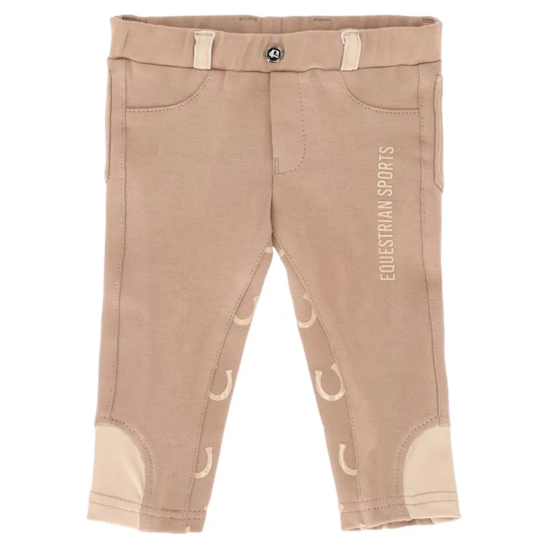 QHP Bobby Full Grip Baby/Toddler Breeches - Beige