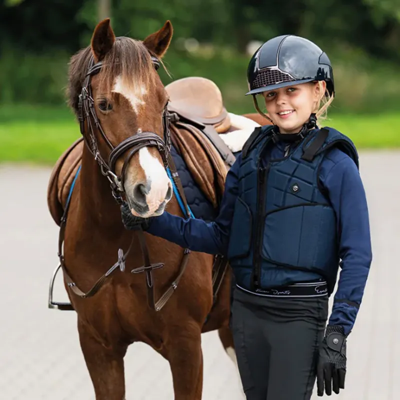QHP Junior Body Protector - Navy