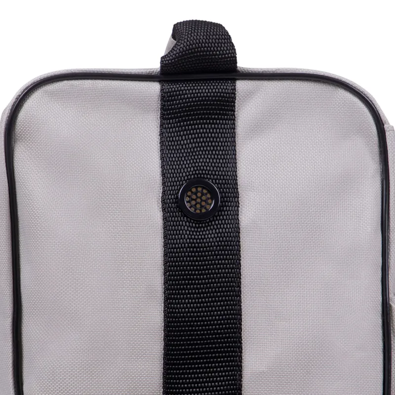 QHP Combi Boot and Hat Bag - Grey/Black-1