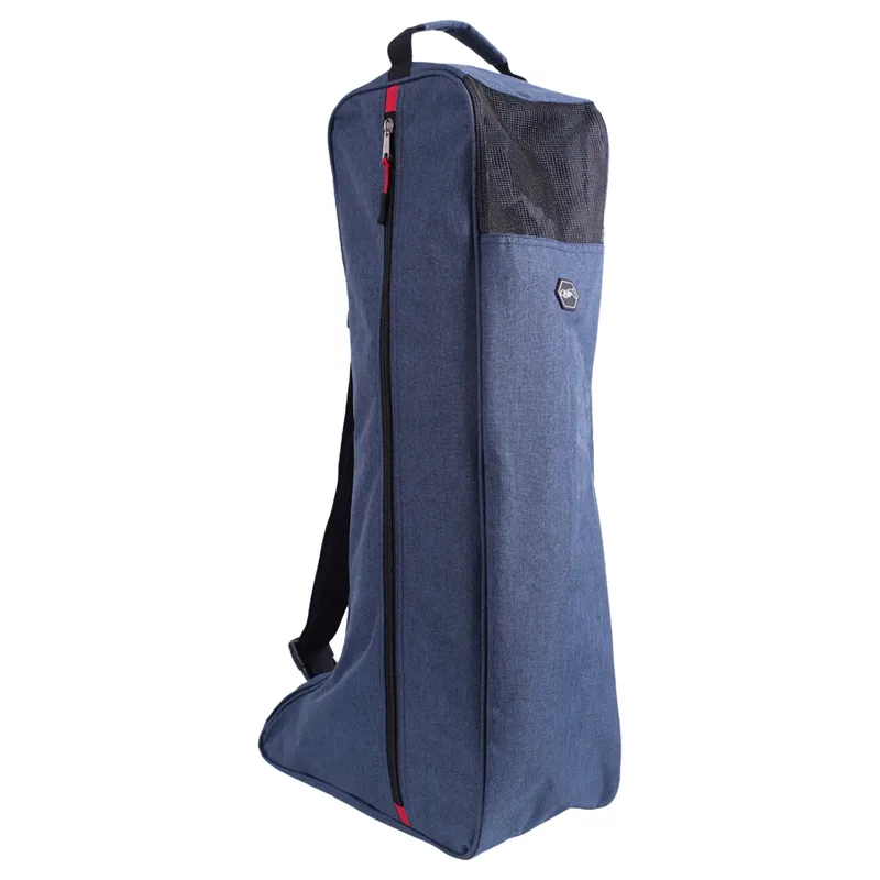 QHP Side Zip Boot Bag - Blue