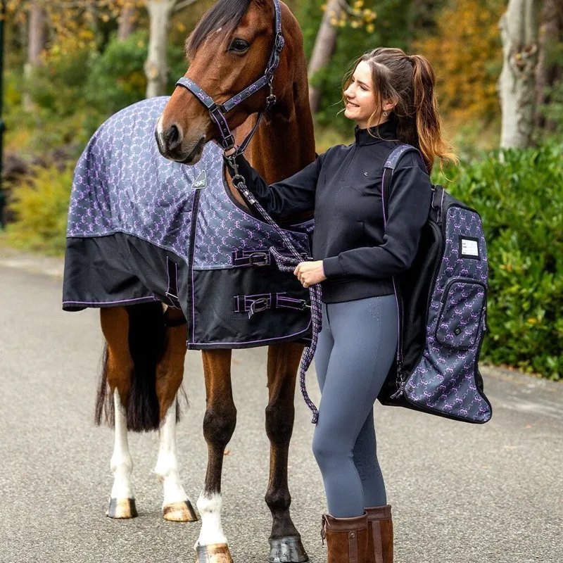 QHP Collection Riding Boot Bag - Bouncing Bows-5