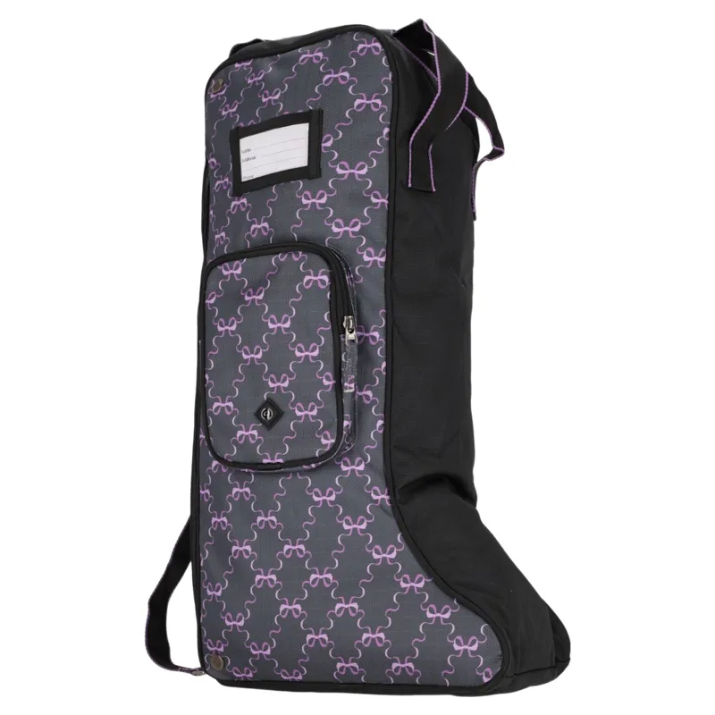 QHP Collection Riding Boot Bag - Bouncing Bows