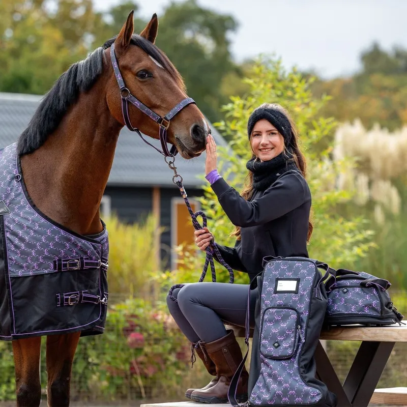 QHP Collection Riding Boot Bag - Bouncing Bows-4