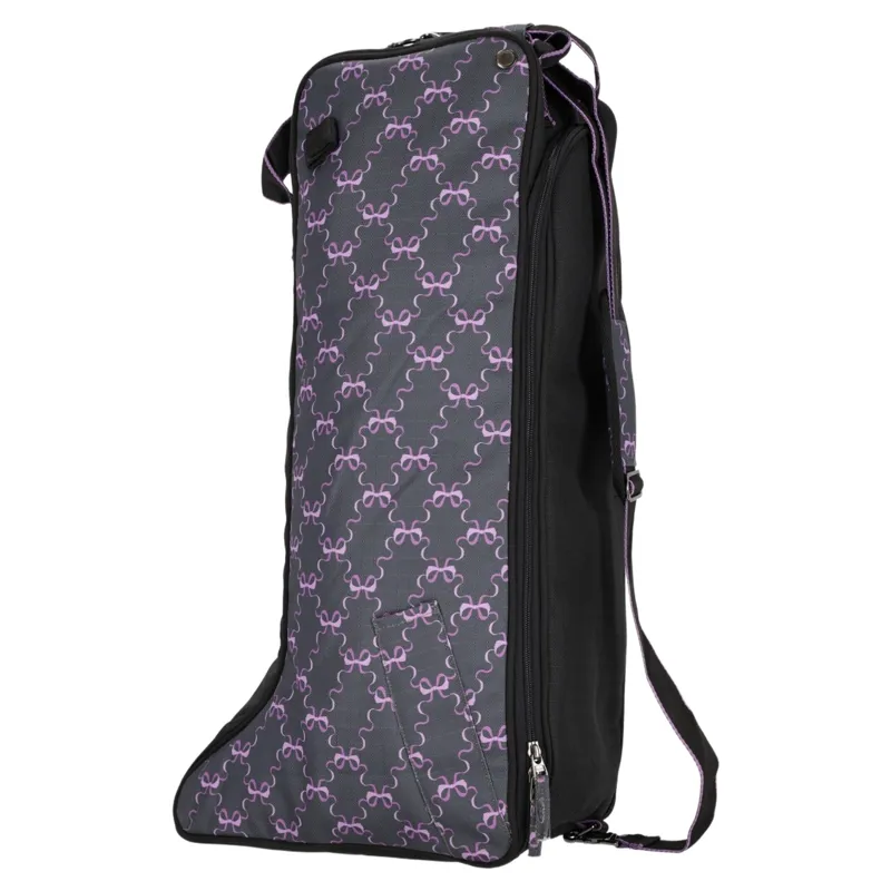 QHP Collection Riding Boot Bag - Bouncing Bows-1