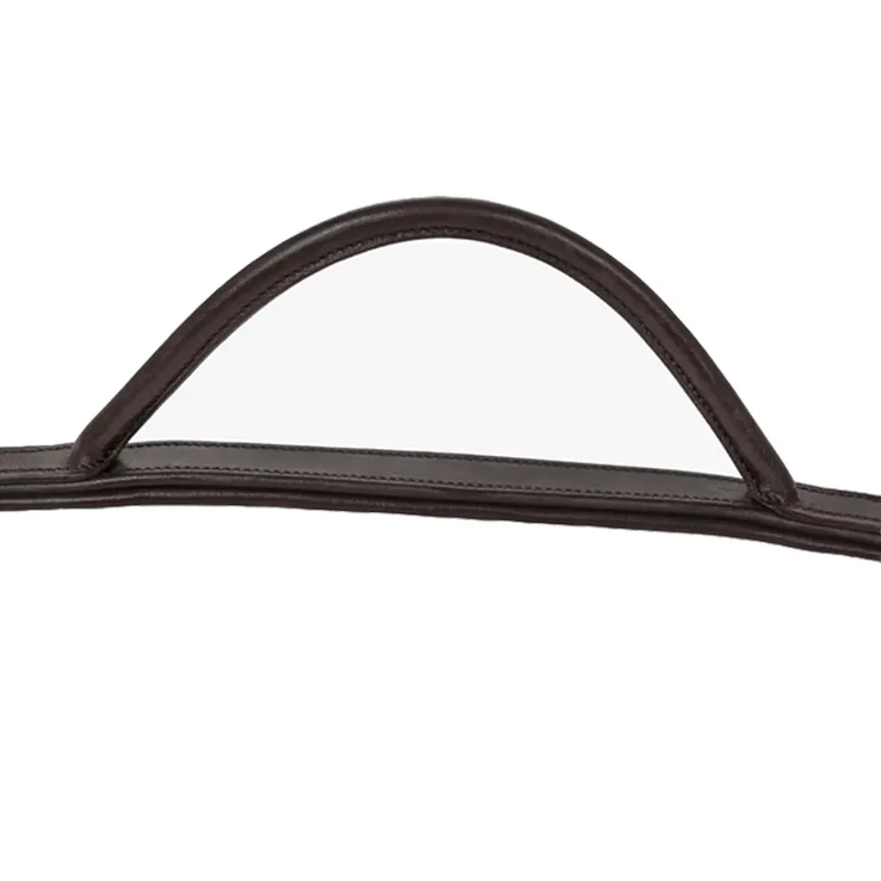 QHP Breastplate with Handle - Dark Brown-1