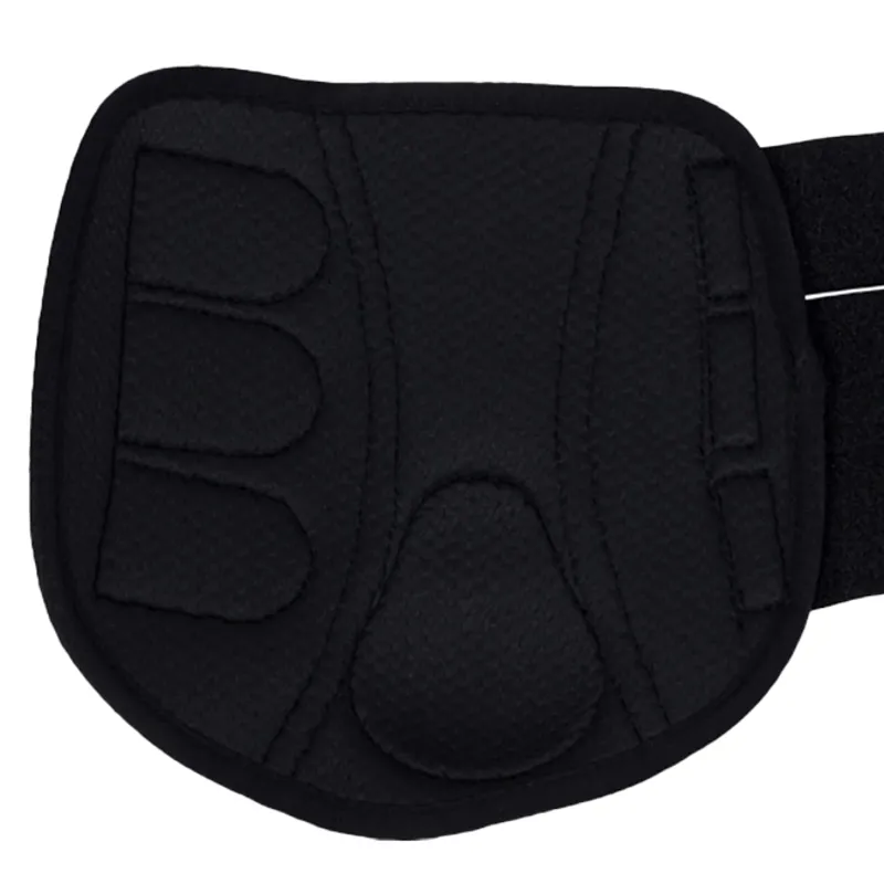 QHP Air Mesh Brushing Boots - Black-2