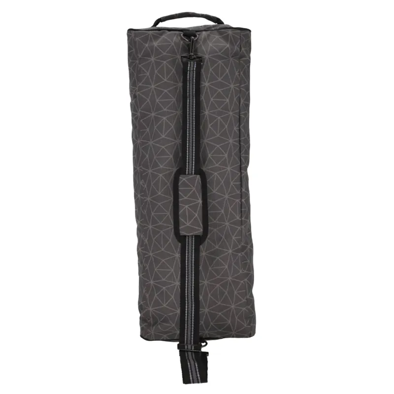 QHP Collection Bridle Bag - Grey/Reflective-1