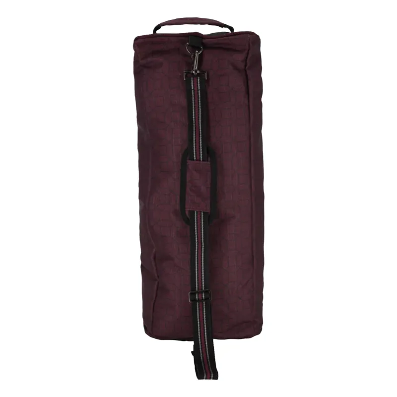 QHP Collection Bridle Bag -  Wine Red-1