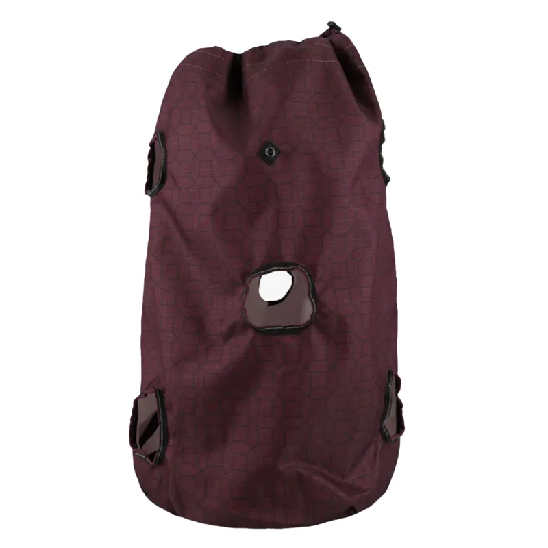 QHP Collection Hay Bag - Wine Red