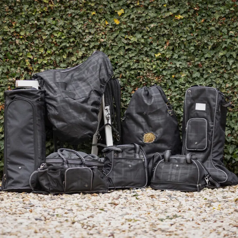 QHP Collection Lunge Line - Grey/Reflective-1