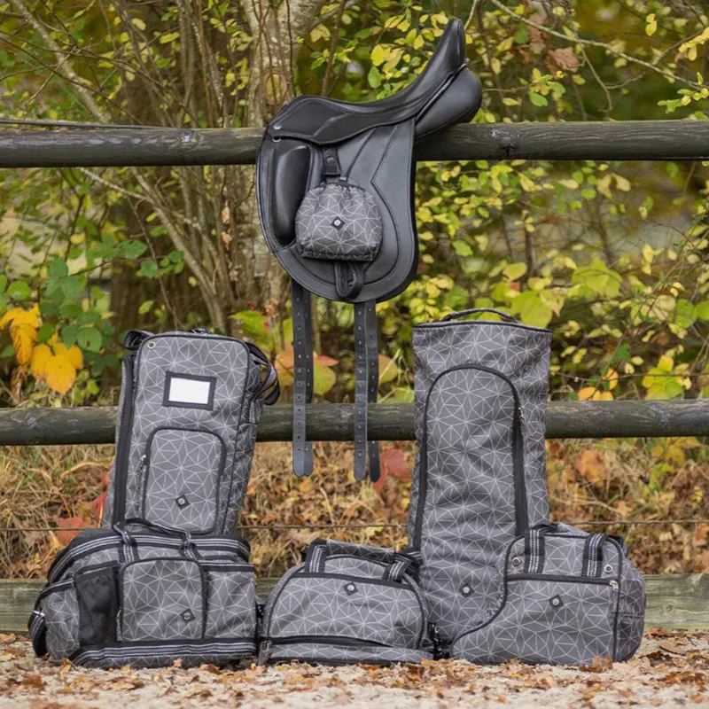 QHP Collection Boot Bag - Grey/Reflective-4