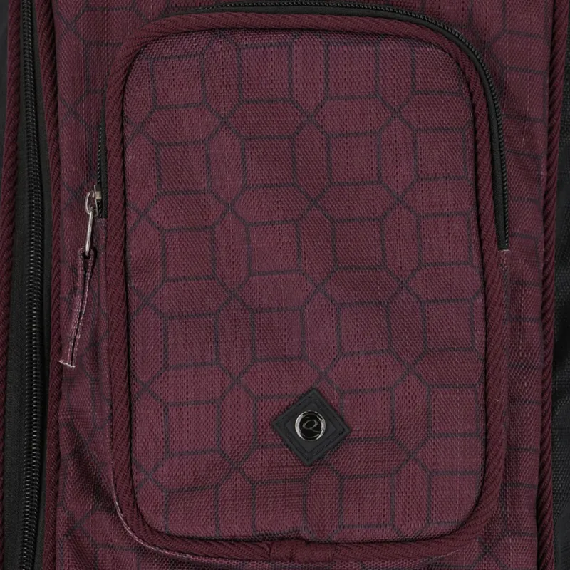 QHP Collection Boot Bag - Wine Red-2