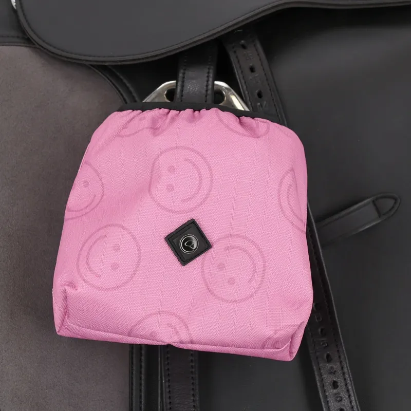 QHP Collection Stirrup Covers - Cheery Pink-1