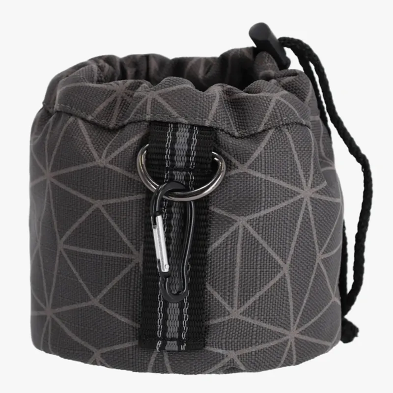 QHP Collection Treat Bag - Grey/Reflective-1