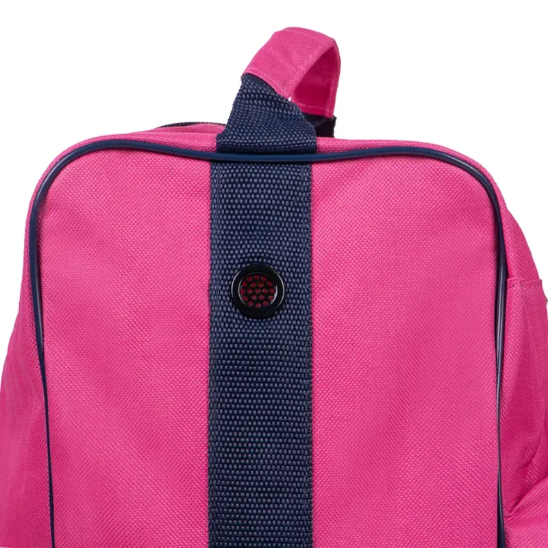 QHP Combi Boots and Helmet Bag - Fuchsia/Navy-1