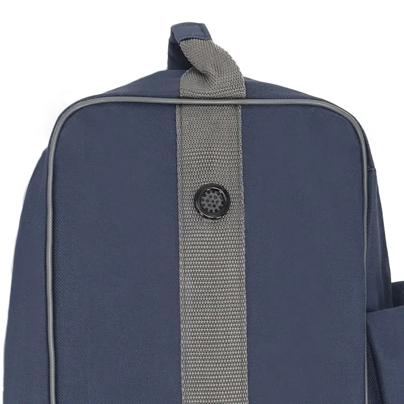 QHP Combi Boots and Helmet Bag - Navy/Grey-1