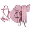 QHP Complete Pony Saddle Set - Pink