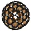 QHP Diamond Hairnet - Black