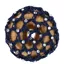 QHP Diamond Hairnet - Navy