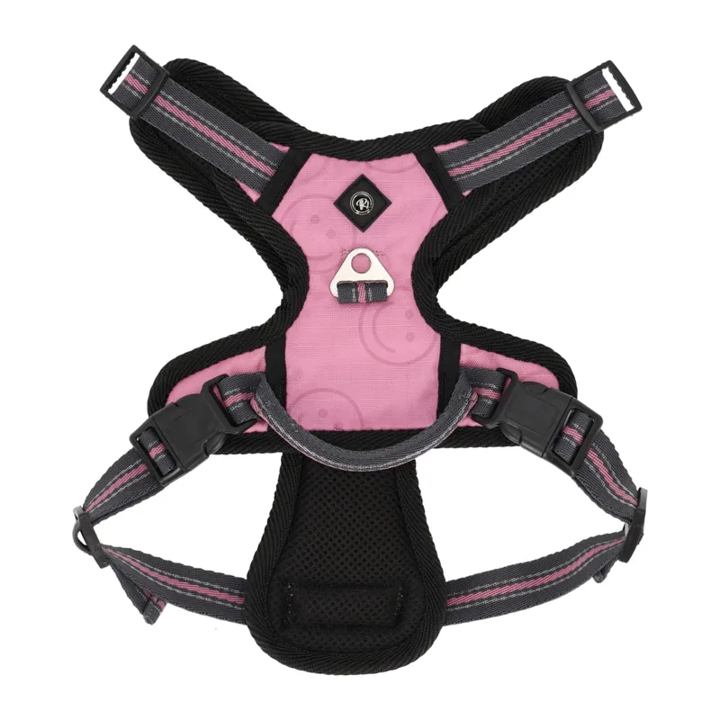 QHP Collection Dog Harness - Cheery Pink-1