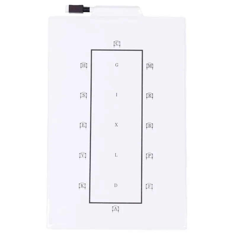 QHP Dressage Practice Board - White-1