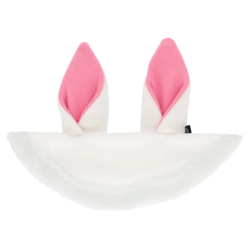 QHP Easter Bunny Novelty Horse Ear Hat - White-1